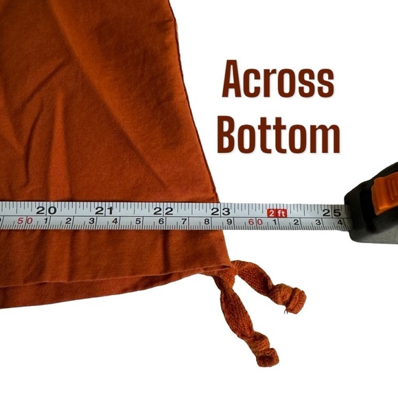 Woolrich Skirt Ruched Sides Henna Burnt Orange Color Women's Size 8 - Picture 7 of 8